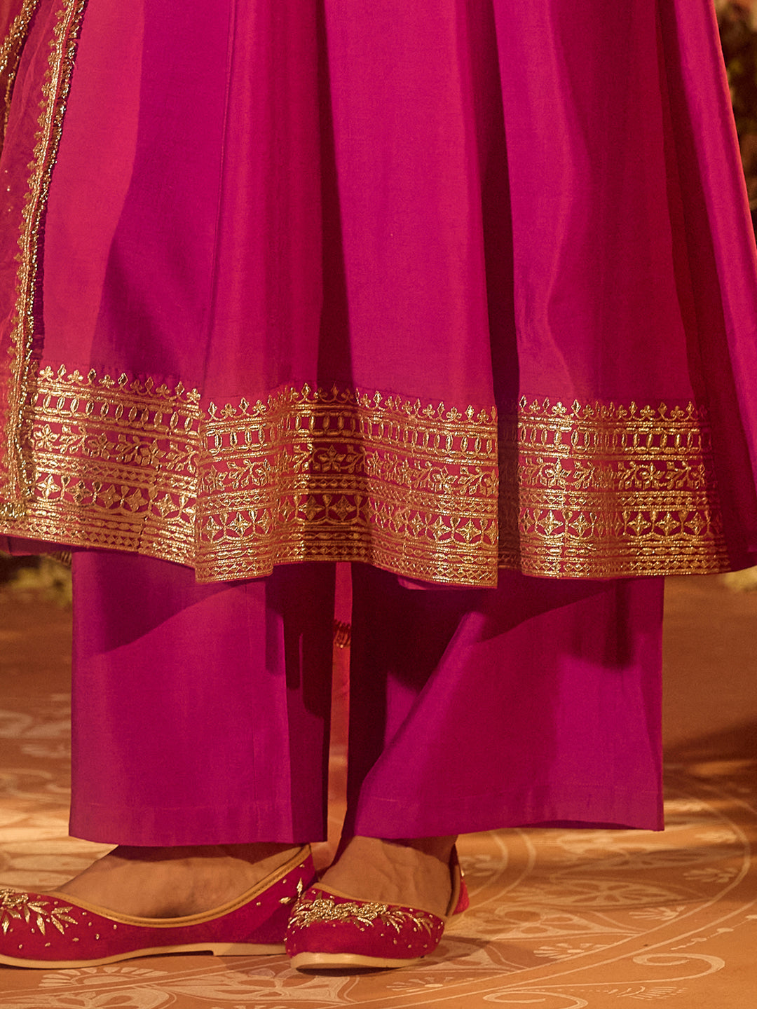 Mehfil Gulabi - Fuchsia Pink Designer Kurta Set
